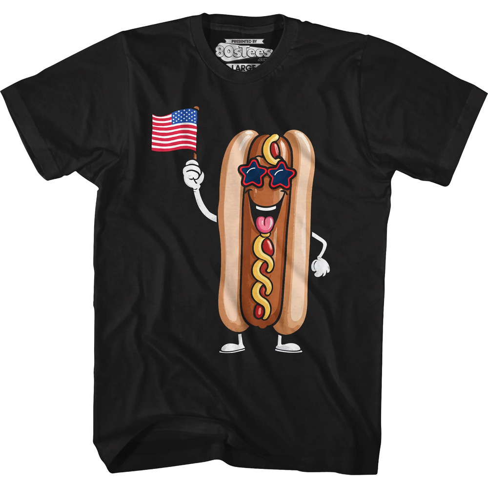 Usa Hotdog Tshirt
